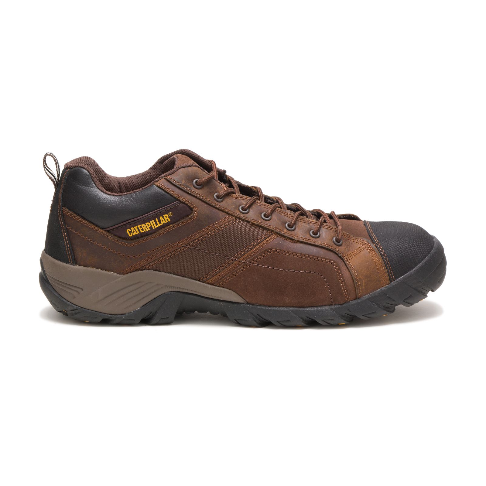 Caterpillar Work Shoes Dubai - Caterpillar Argon Composite Toe Mens - Dark Brown KPRJWV643
